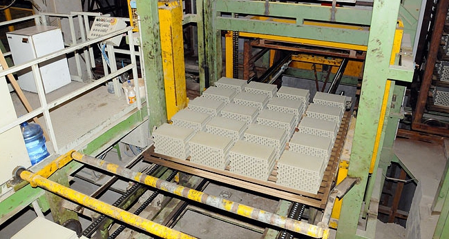 Cinder block productietechnologie