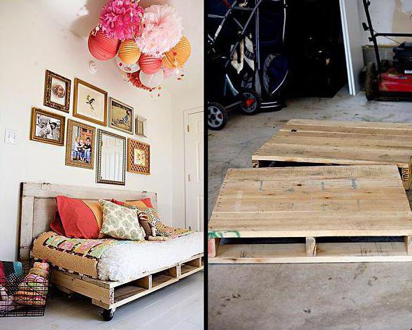 meubels van pallets foto
