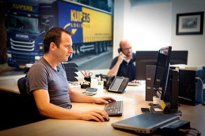 expediteur chauffeur functiebeschrijving