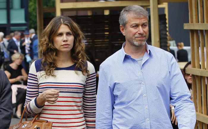 Daria Zhukova en Roman Abramovich