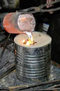 Odlewanie aluminium w domu