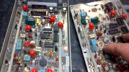 gehalte aan edele metalen in radiocomponenten