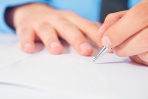 Handtekening vervalsingstekens
