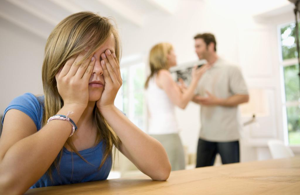 Echtscheiding in aanwezigheid van minderjarige kinderen