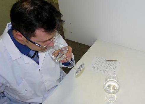 organoleptische methode voor het beoordelen van de kwaliteit van goederen