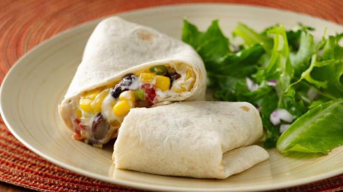 przepis na burrito z frytkami chleba pita z kurczakiem