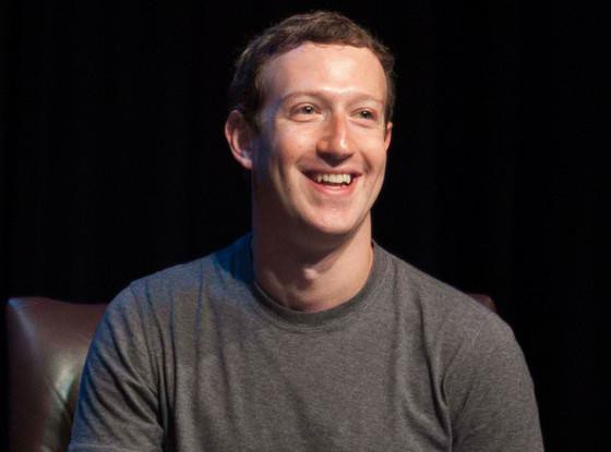 Mark Zuckerberg-foto met een kind