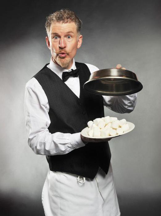 Barmanplichten van de ober