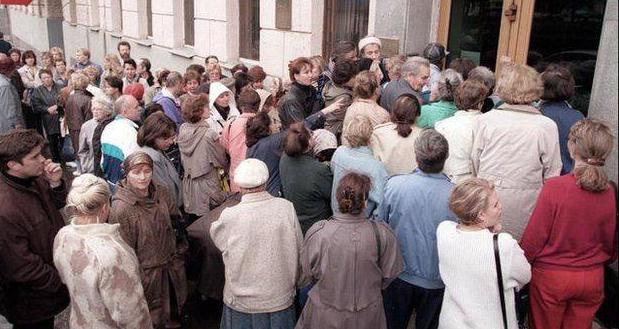 kiedy w 1998 r. doszło do niewypłacalności w Rosji
