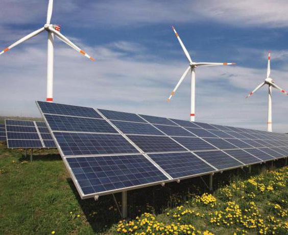 słoneczna elektrownia wiatrowa