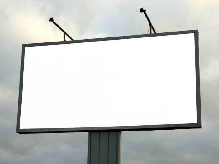 materiały do ​​reklamy zewnętrznej