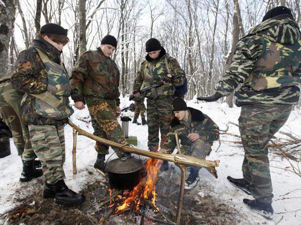 verplichte militaire training