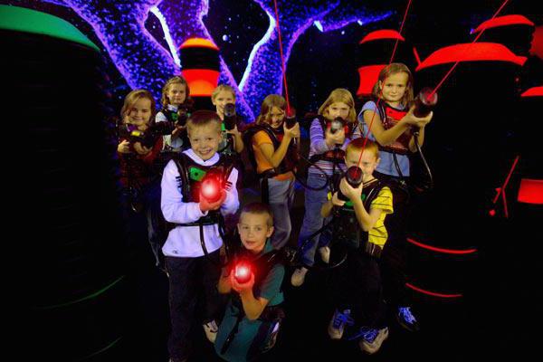 zakres znaczników laserowych