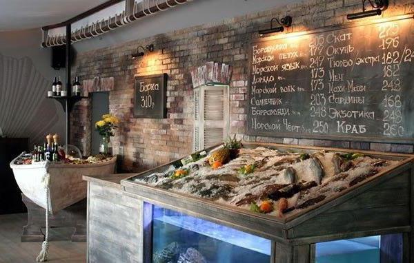 De beste visrestaurants in Moskou