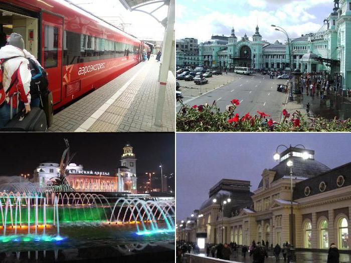 Ile stacji kolejowych w Moskwie