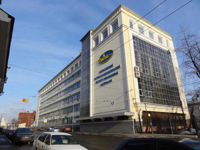 All-Russian Research Institute of Aviation Materials, Moskou