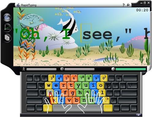 symulator szybkiego pisania