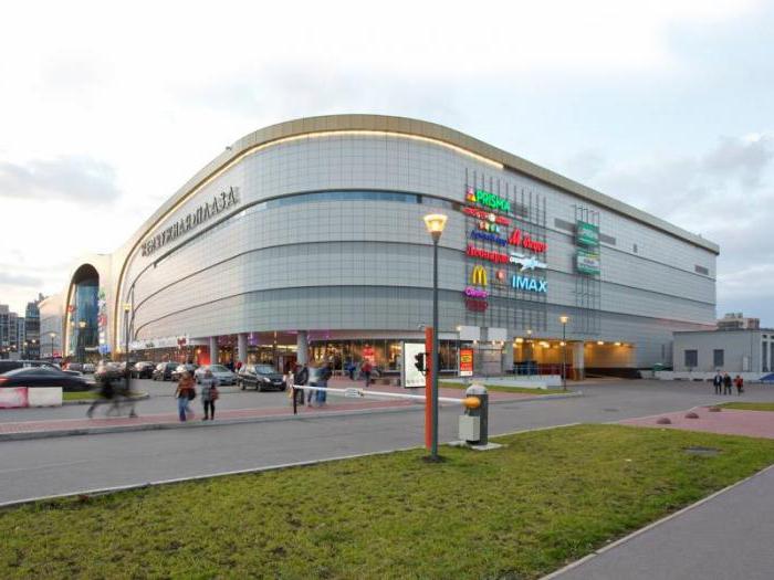 Grote winkelcentra in St. Petersburg
