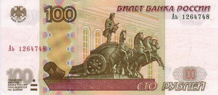 banknoty z Rosji
