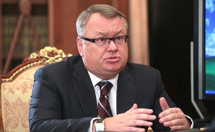 Hoofd van VTB Andrei Kostin