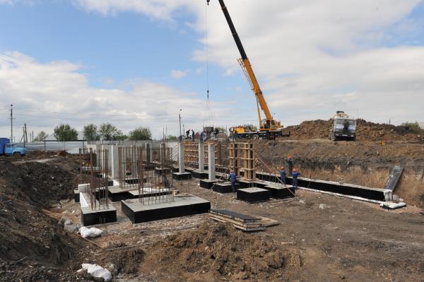 bouw van een sociaal project