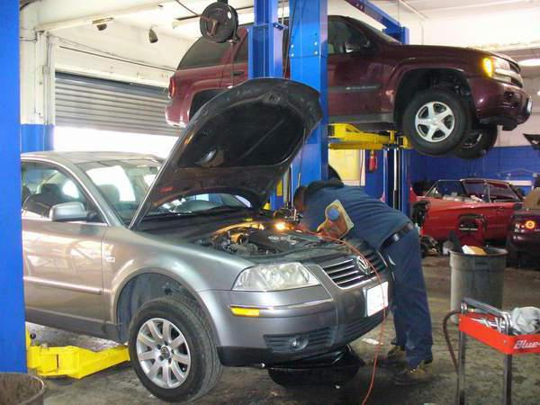 Zelfbediening autoservice Moskou