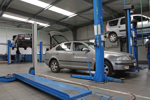 Autoservice zelfbediening spb