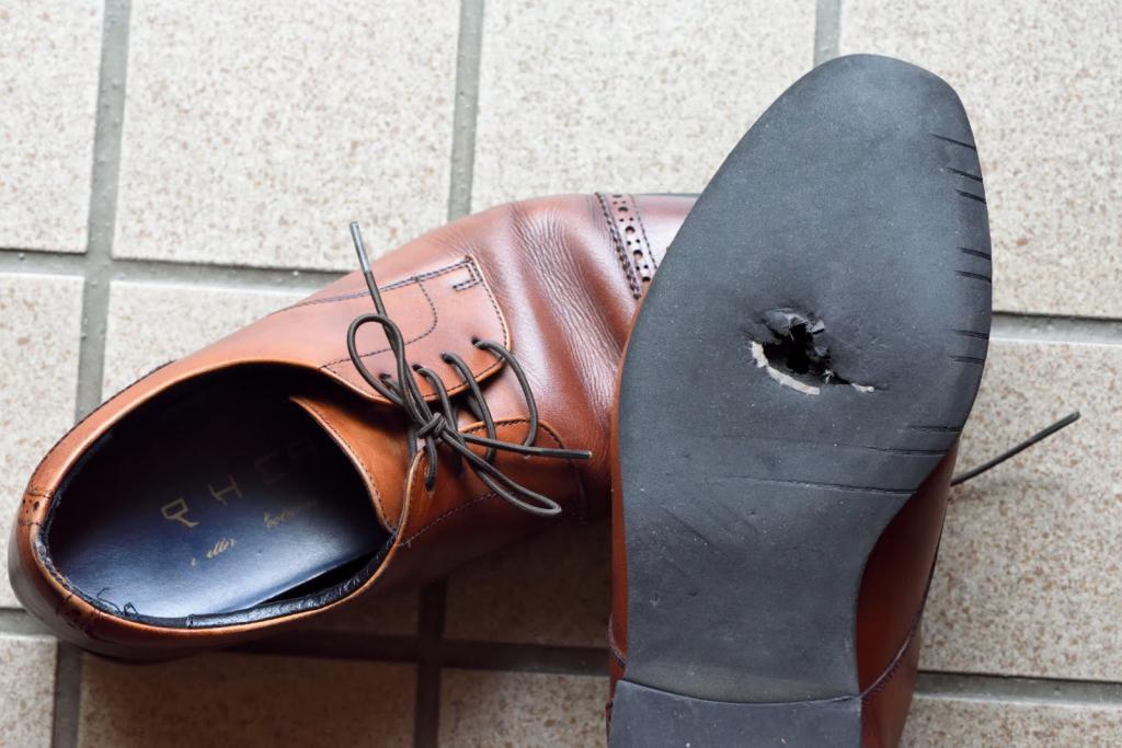 schoenen bleken defect te zijn
