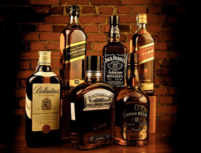 whisky productie