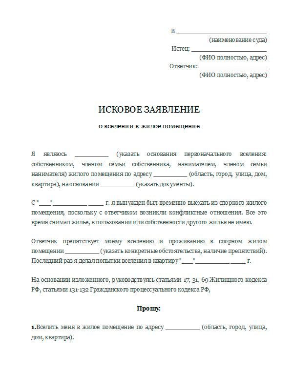 warunki działania