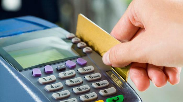 installatie van een terminal voor betaling met Sberbank-creditcards