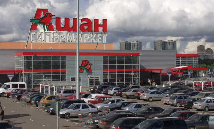 Auchan w sklepach w Moskwie