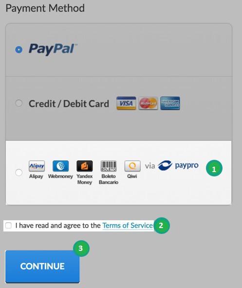 uzupełnij pieniądze Yandex paypal
