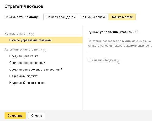 najlepsze strategie bezpośrednie Yandex