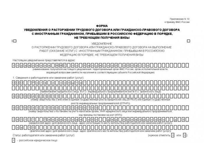 rozwiązanie stosunku pracy z próbą obcokrajowca