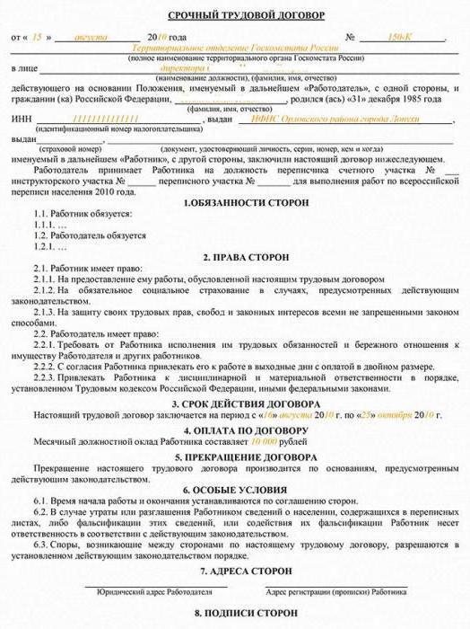 umowa o pracę na czas określony