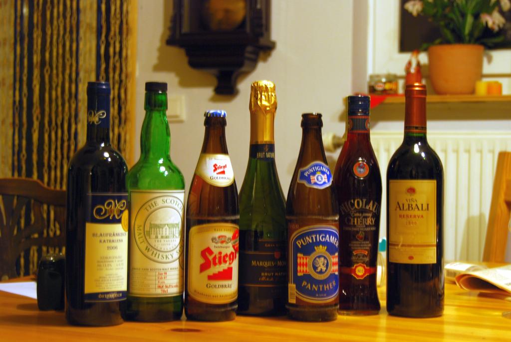 produkty nieżywnościowe zawierające alkohol