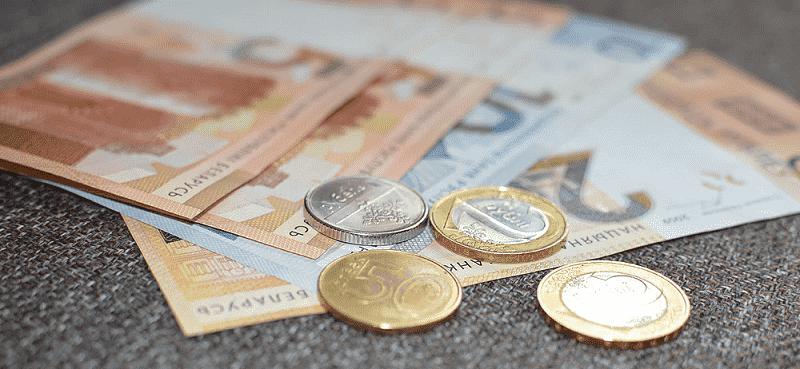Ruble i monety Białorusi