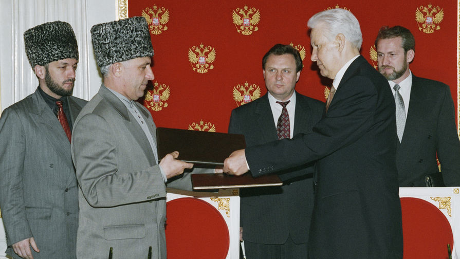 umowa z Czeczenią 1997