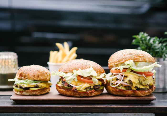 Hamburger levering Moskou