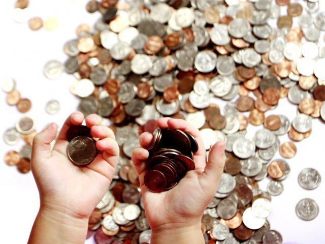 contante incasso door de bank
