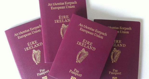 obywatelstwo irlandzkie