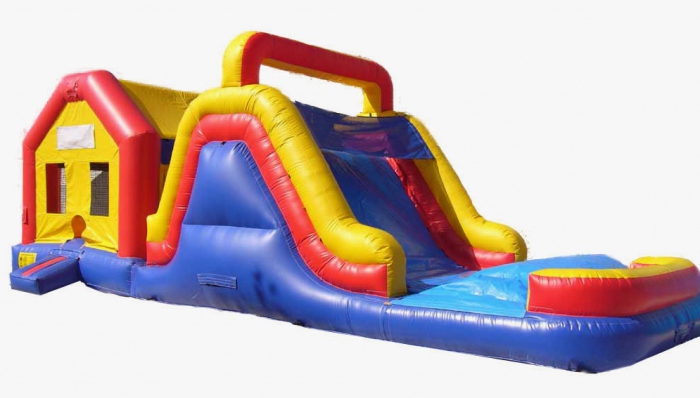 nadmuchiwana trampolina