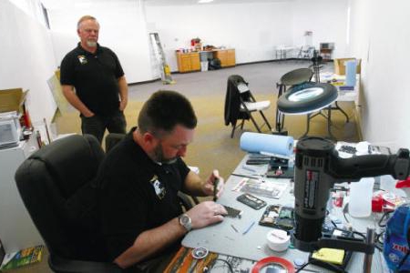 reparatie van mobiele telefoons