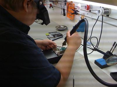 reparatie van mobiele telefoons