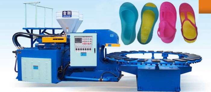 Productie van PVC-schoenen