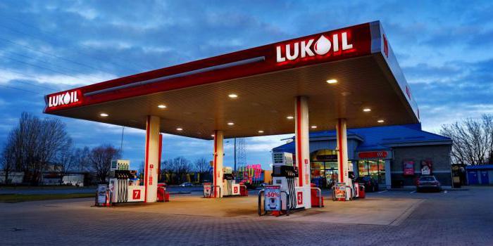 otwartego franczyzy tankowania Lukoil