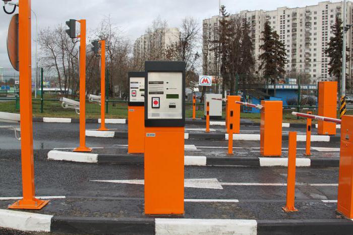 Przechwycony parking w Moskwie