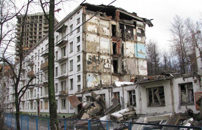 zrujnowana lista wyburzeń mieszkań