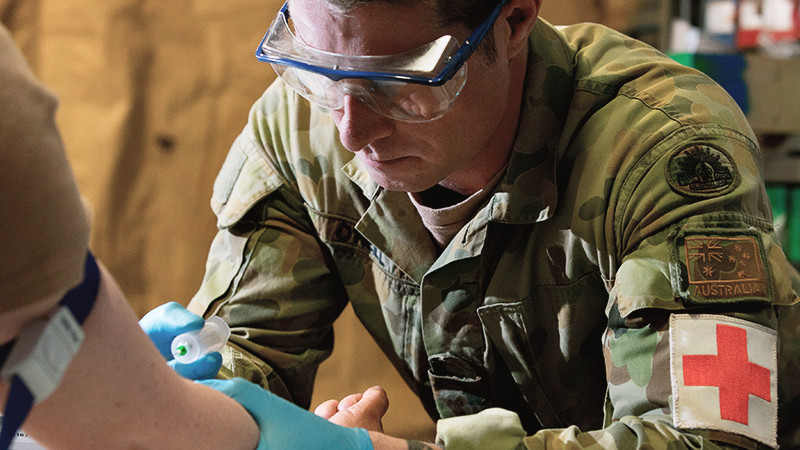 Militaire paramedicus